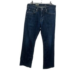 AG Adriano Goldschmied Dark Wash Straight Leg Premium Denim Classic Men's 31x32
